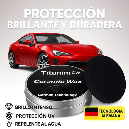 TitaniumCeramic™ | Cera Premium Alemana que restaura y Protege la pintura de tu Carro
